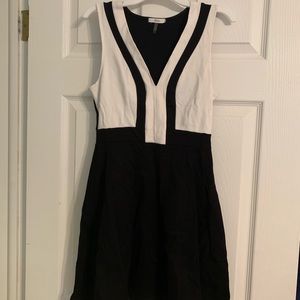 Black and White Dress
